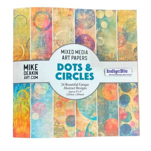 Dots and Circles Paper Book - 8'' x 8''